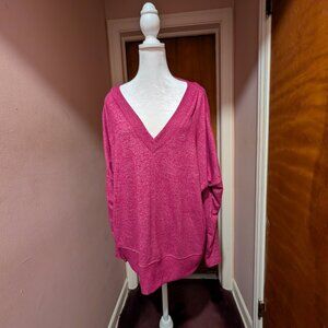NWT Buffalo David Bitton Red Ribbed Knit Sweater